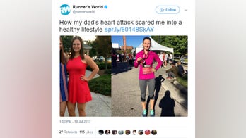 Dad's heart attack scared her into a healthy lifestyle