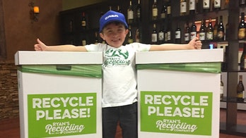 California boy, 7, saves $10G for college after starting recycling business