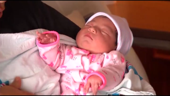 Baby born to couple stranded in home during Harvey