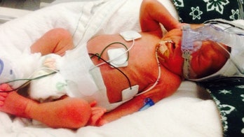 'Miracle baby' born to terminal cancer patient celebrates first birthday