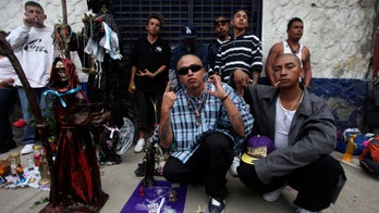 Mexican folk religion involving human sacrifice gaining status among criminals