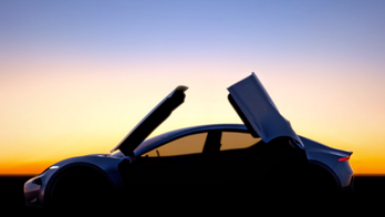 Fisker teases Model S-rivaling sedan with butterfly doors