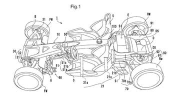 Honda files a patent for a radical mid-engine sports car
