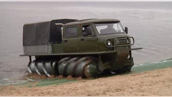 Soviet-era screw-propelled truck returns