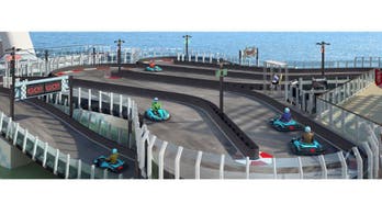 Go-kart racing hitting the high seas