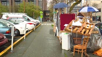 Homeless residents brag about makeshift 'mansion' near Seattle's famed Space Needle