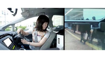 Scientists develop "see-through" car