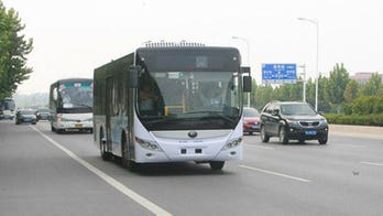 Forget driverless cars, China just put a massive self-driving bus on the road