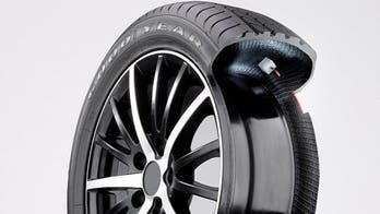 Goodyear unveils self-inflating truck tire