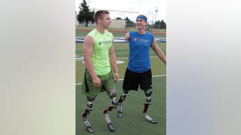 Bilateral amputees set to run in Oklahoma half marathon find strength in friendship