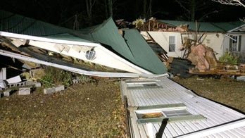 5 people killed, at least a dozen more injured after possible tornadoes sweep through the Deep South