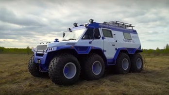 Amphibious 8×8 ATV travels marshes, mountains, shallow lakes, and tundra