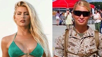 Marine-turned-bikini-model Shannon Ihrke aims to inspire, says she'll always 'bleed green'