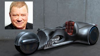 Shatner to travel across US on three-wheeled motorcycle