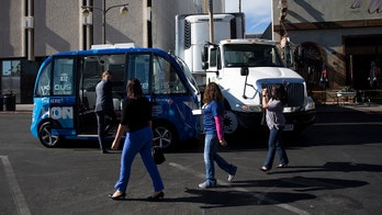 Truck driver at fault in Las Vegas driverless shuttle crash, say police