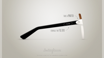 See the world through the eyes of a hipster in Instaglasses