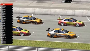 Stroke kills sim car racer during race