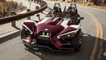 Midnight Cherry Polaris Slingshot is an odd little luxury ride