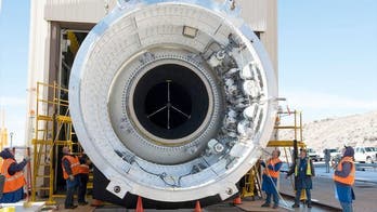 Test of world's largest solid rocket steeped in space shuttle history