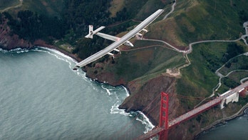 Solar Impulse 2 takes off from California, starts solar-powered trek across US