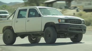 Navistar pickup hides military secrets