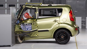 Six of 12 small cars do well in front crash tests