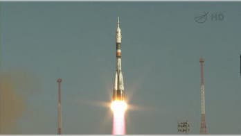 Soyuz spacecraft launches 32 fish, hippo to space station