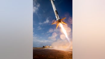 Amazing photo shows SpaceX Falcon 9 rocket just before crash