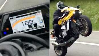 Britain's fastest speeder jailed after 189 mph highway ride that he videotaped himself