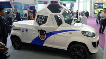 China's future police car sees all