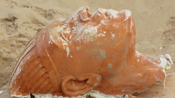 Sphinx from set of 1923 film ‘The Ten Commandments’ unearthed in California