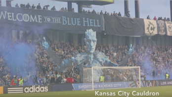 Sporting Kansas City fans busted out an amazing Game of Thrones tifo