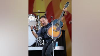 Springsteen chugs beer from audience member at Jazz Festival