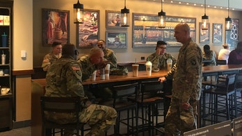 Starbucks unveils ‘Military Family Stores,' serving up jobs to American vets