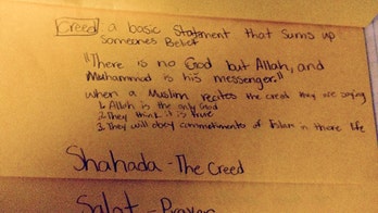 'There is no God but Allah'? School accused of Islamic indoctrination