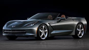 2014 Chevrolet Corvette Stingray Convertible uncovered