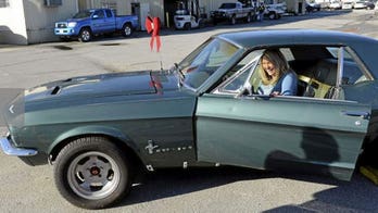 Woman reunited with Ford Mustang stolen 28 years ago
