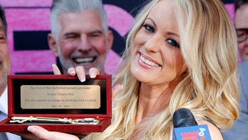 Stormy Daniels honored in West Hollywood with key to city