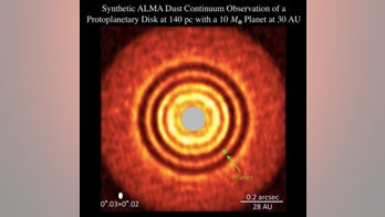 'Super-Earth' alien worlds may carve up planet-forming disks
