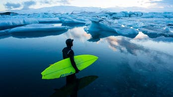 Sub-Zero surfing: Chasing waves in the Arctic