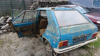 Car stolen in 1979 in France found in swamp
