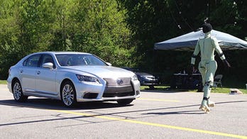 Toyota’s pedestrian-detection system makes an impact at the Consumer Reports track