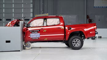 Toyota Tacoma leads small pickups in latest IIHS crash tests