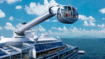Royal Caribbean debuts futuristic capsule for high flying views