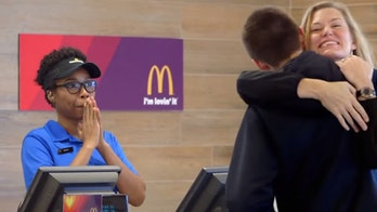 McDonald’s not first to accept kisses, hugs as payment
