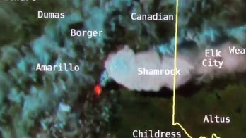 Texas wildfire produces massive cloud, sparks severe thunderstorm