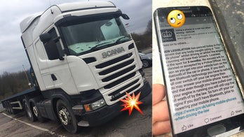 Truck driver caught texting about texting laws