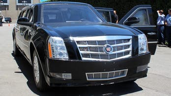 Behind the wheel of 'The Beast'