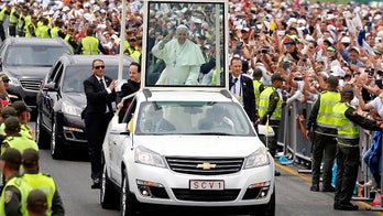 Pope Francis in Colombia visit urges priests, citizens to welcome sinners