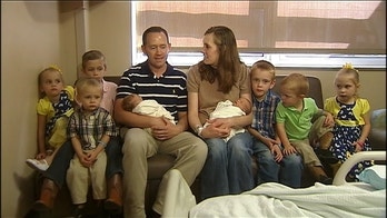 Texas woman welcomes 3rd set of naturally conceived twins